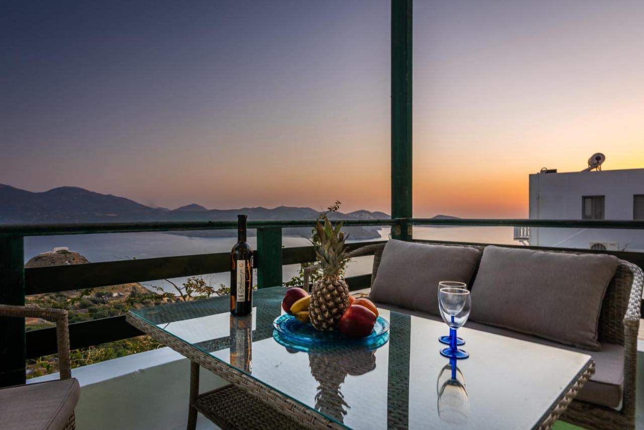 Willa Melisses Sea View House Plaka  Zewnętrze zdjęcie
