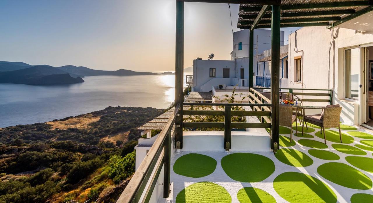 Willa Melisses Sea View House Plaka  Zewnętrze zdjęcie