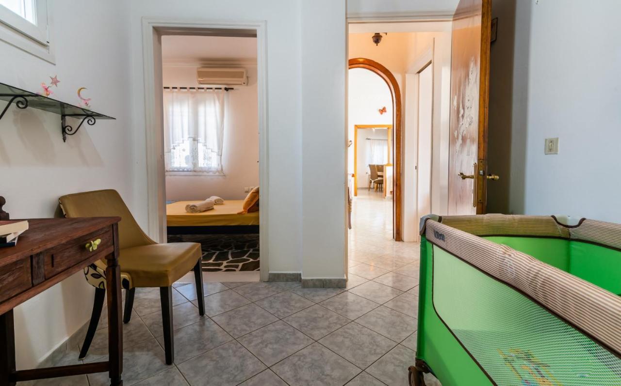 Willa Melisses Sea View House Plaka  Zewnętrze zdjęcie