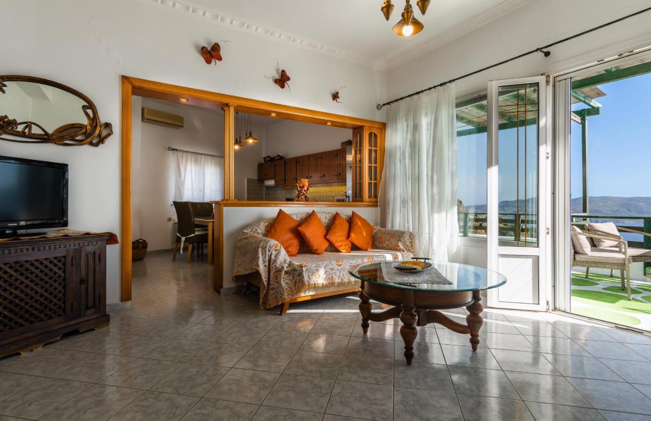 Willa Melisses Sea View House Plaka  Zewnętrze zdjęcie
