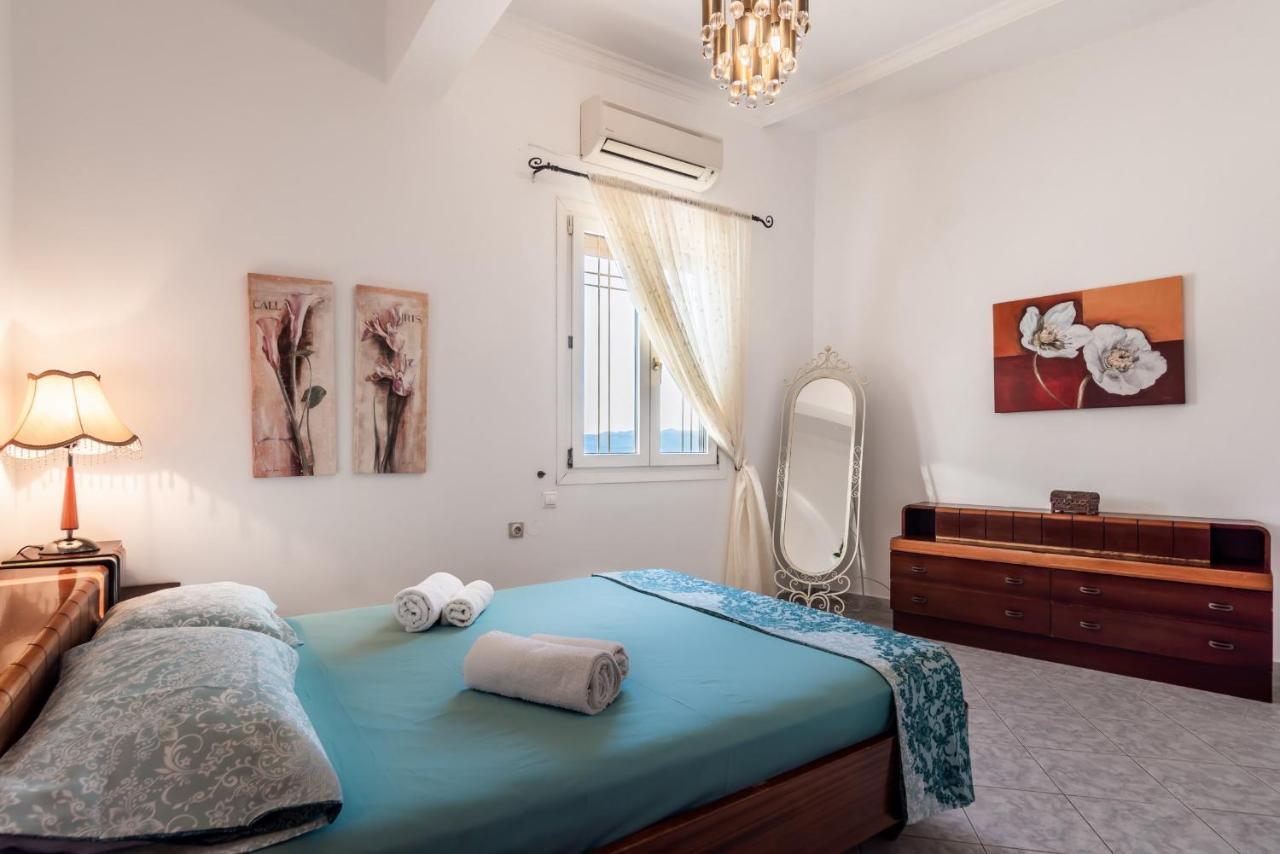 Willa Melisses Sea View House Plaka  Zewnętrze zdjęcie