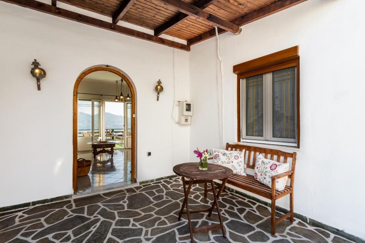 Willa Melisses Sea View House Plaka  Zewnętrze zdjęcie