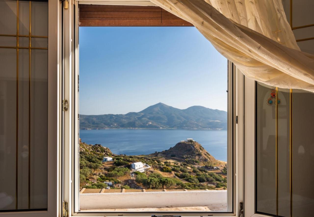 Willa Melisses Sea View House Plaka  Zewnętrze zdjęcie