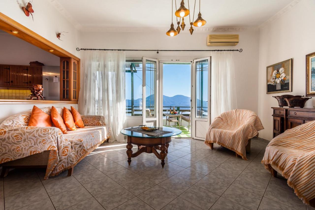 Willa Melisses Sea View House Plaka  Zewnętrze zdjęcie